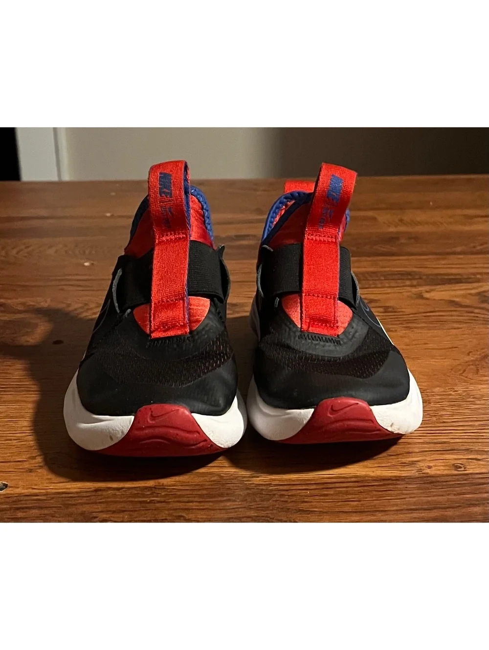 Nike flex plus black game royal Size 1Y Black Red